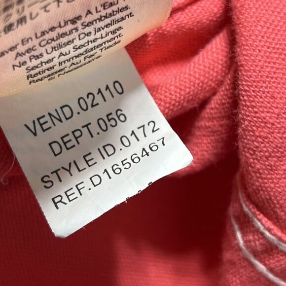 Eddie Bauer Coral Lightweight Button Down Jacket  Linen Blended Size:  X-Large - Picture 12 of 12